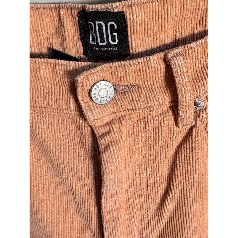 BDG Urban Outfitters Corduroy Carpenter‎ Pants Peach Size 25 Slim Straight